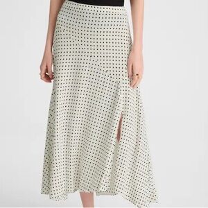 Madewell Side-Slit Midi Skirt